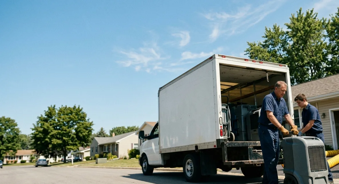 Water Damage Cleanup in Niles, IL near me